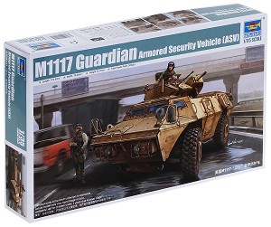 Бронирана охранителна машина - M1117 Guardian - Сглобяем модел — Trumpeter 01541