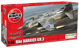 Изтребител - BAe Harrier GR.3 - Сглобяем авиомодел — Airfix A05102