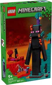 LEGO Minecraft - Кулата на Ендърмен - Детски конструктор — 21279
