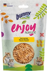 Храна за гризачи bunny Nature - 60 г, от брашнени червеи, от серията Enjoy Nature