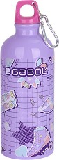 Детска алуминиева бутилка Gabol - С вместимост 600 ml от серията Funny — 23604825