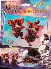 Диамантена мозайка Макси и Хелий - Micki - Творчески комплект — 93000700