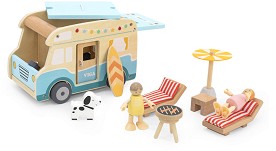 Дървен комплект за игра На почивка - Viga Toys — 44688