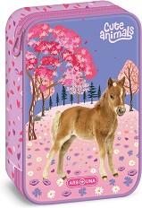 Ученически несесер - Ars Una - С 1 отделение на 2 нива, от серията Horse — 51345266