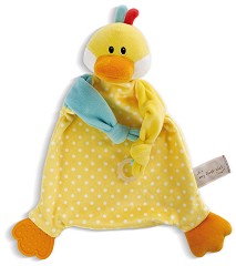 Кърпа за гушкане с чесалка Пате - NICI - От серията My first NICI — 48890