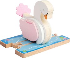Дървен тунел лебед - Bigjigs Toys — BJT606