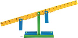 Ученически математически баланс EDX Education - 36 х 13 cm — DZ53989