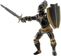 Фигурка на рицар в черна броня Papo - От серията Рицари — 39275
