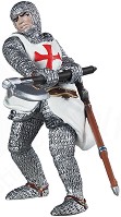 Фигурка на рицар тамплиер Papo - От серията Рицари — 39383