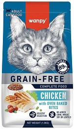 Суха храна за котки Wanpy Grain Free - 1,5 кг, с пилешко