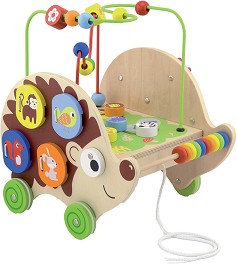 Дървена играчка с активности Таралеж - Viga Toys — 50012