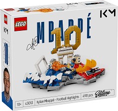 LEGO Editions - Килиан Мбапе: Футболни акценти - Детски конструктор — 43013