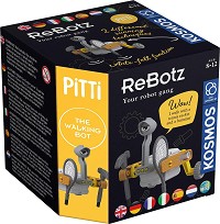 Сглобяем робот Пити - Thames and Kosmos - От серията ReBotz — 617073