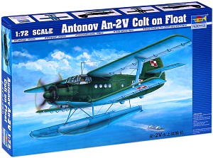 Хидроплан - Antonov An-2V Colt - Сглобяем авиомодел — Trumpeter 01606