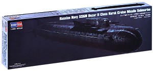 Руска ядрена подводница - SSGN Oscar II Class Kursk Cruise - Сглобяем модел — Hobby Boss 83521