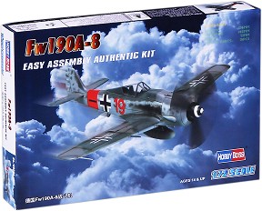 Военен самолет - Fw190A-8 - Сглобяем авиомодел — Hobby Boss 80244