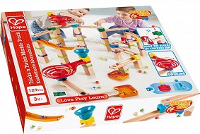 Дървена писта с топчета - HaPe