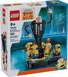 LEGO Despicable Me - Гру и миньоните - Детски конструктор — 75582