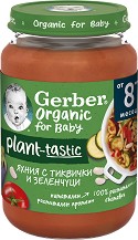         Nestle Gerber Organic for Baby Plant-tastic - 190 g,  8+  - 