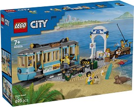 LEGO City - Класически плажен трамвай - Детски конструктор — 60506