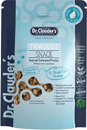 Веган лакомства за кучета и котки Dr.Clauder's - 80 г, с култивиран протеин, от серията Trainee Snack