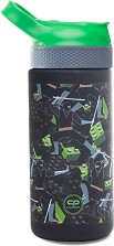 Детска пластмасова бутилка Cool Pack Bibby - С вместимост 420 ml от серията Kids From The Block — Z08823