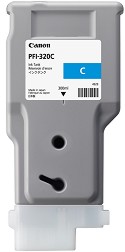 Пигментно мастило Canon PFI-320 Cyan - 300 ml