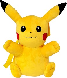 Детска плюшена раница Пикачу - На тема Pokemon — MC-111-PK