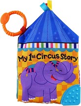 Мека книжка с гризалка Приятели от цирка - Bondigo Circus Pals — BP1100