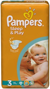 Pampers Sleep & Play 3 - Midi -          4  9 kg - 