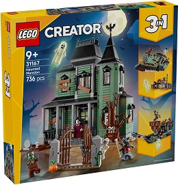 LEGO Creator - Призрачно имение 3 в 1 - Детски конструктор — 31167