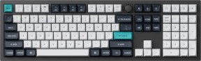     Keychron Q6 Max - 100%, Bluetooth, USB-C, RGB , ANSI Layout, Gateron Jupiter Red - 