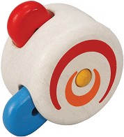 Дрънкалка - Peek-a-boo - Дървена играчка — PlanToys 5231