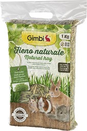 Сено за зайчета и гризачи Gimbi - 1 кг