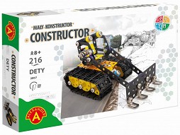 Метален конструктор Булдозер - Alexander - 216 части — AL2807