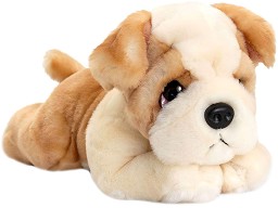 Плюшено куче булдог - Keel Toys - От серията Cuddle Puppies — SD2529