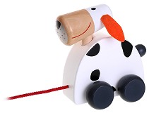 Далматинец - Дървена играчка за дърпане — Andreu Toys 16359