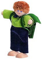 Дървена кукла - Момче — PlanToys 7404