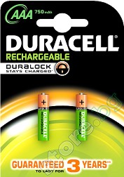  AAA -  NiMH (HR03) 750 mAh - 2 ÷ 4  - 
