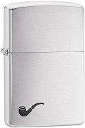 Ветроустойчива запалка за лула Zippo Pipe Brushed Chrome