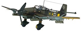Военен самолет - Ju-87 D-5 Stuka - Сглобяем авиомодел — Italeri 2709