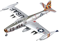 Военен самолет - F-84 G Thunderjet - Сглобяем авиомодел — Italeri 1321