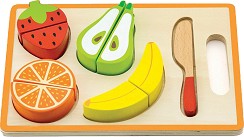 Дървен комплект за игра Плодове - Viga Toys — 50978