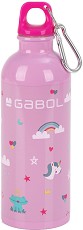 Детска алуминиева бутилка Gabol - С вместимост 500 ml от серията Rainbow — 23394819