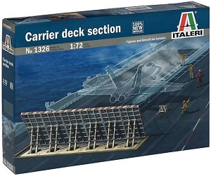 Палубна секция на самолетоносач - Сглобяем модел — Italeri 1326