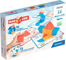 Магнитен конструктор Форми и карти - Geomag - От серията Magicube — 307