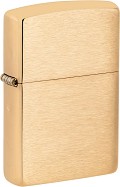Ветроустойчива запалка Zippo Brushed Brass - От колекцията Classic