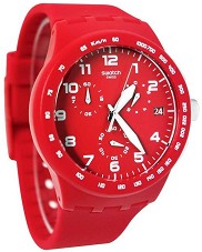 Swatch - Red Shadow SUSR400 -   "Original: New Chrono Plastic" - 