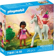 Playmobil - Еднорог: Небесна роза с фея — 71841