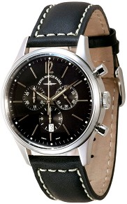 Часовник Zeno-Watch Basel - Gentleman Chronograph 43 6564-5030Q-i1 - От серията "Vintage Line" - 